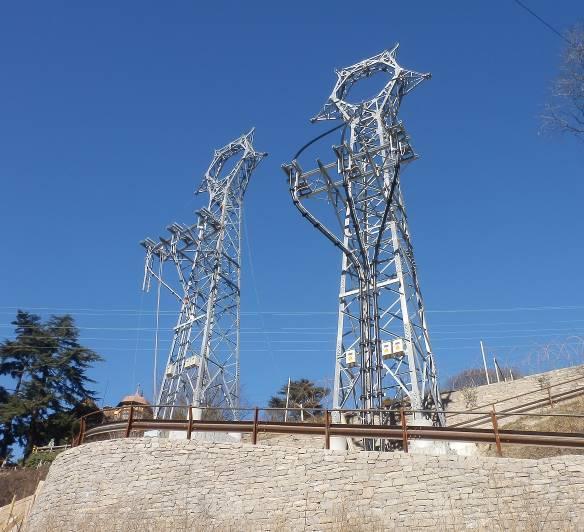 Realizzazione ingressi linee 132 kV alla Stazione Elettrica di Cardano (BZ)